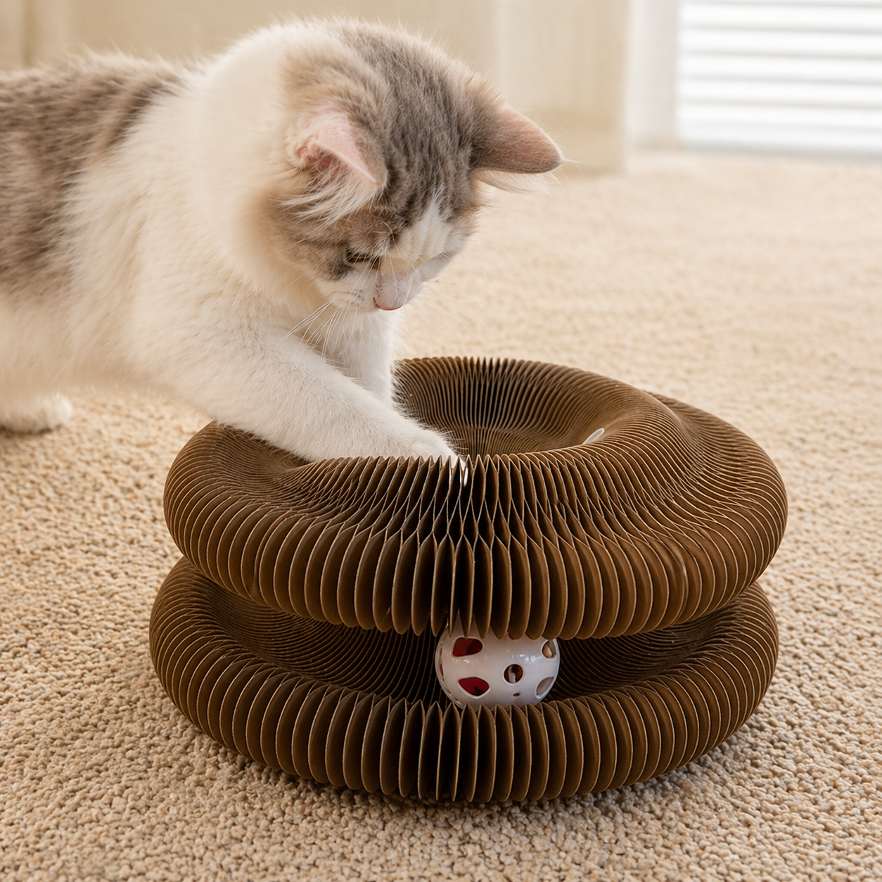 Multi-Shaper Foldable Cat Scratcher™