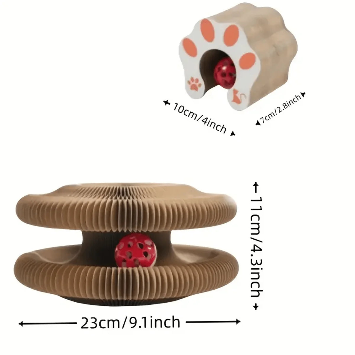 Multi-Shaper Foldable Cat Scratcher™